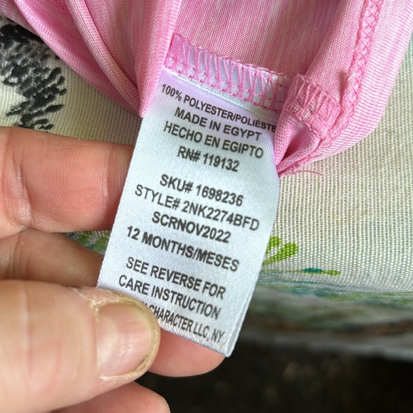 NWT Nickelodeon Paw Patrol Shorts Set Pink SS Tee Green Shorts 12M Pawsome Dogs - Picture 12 of 16